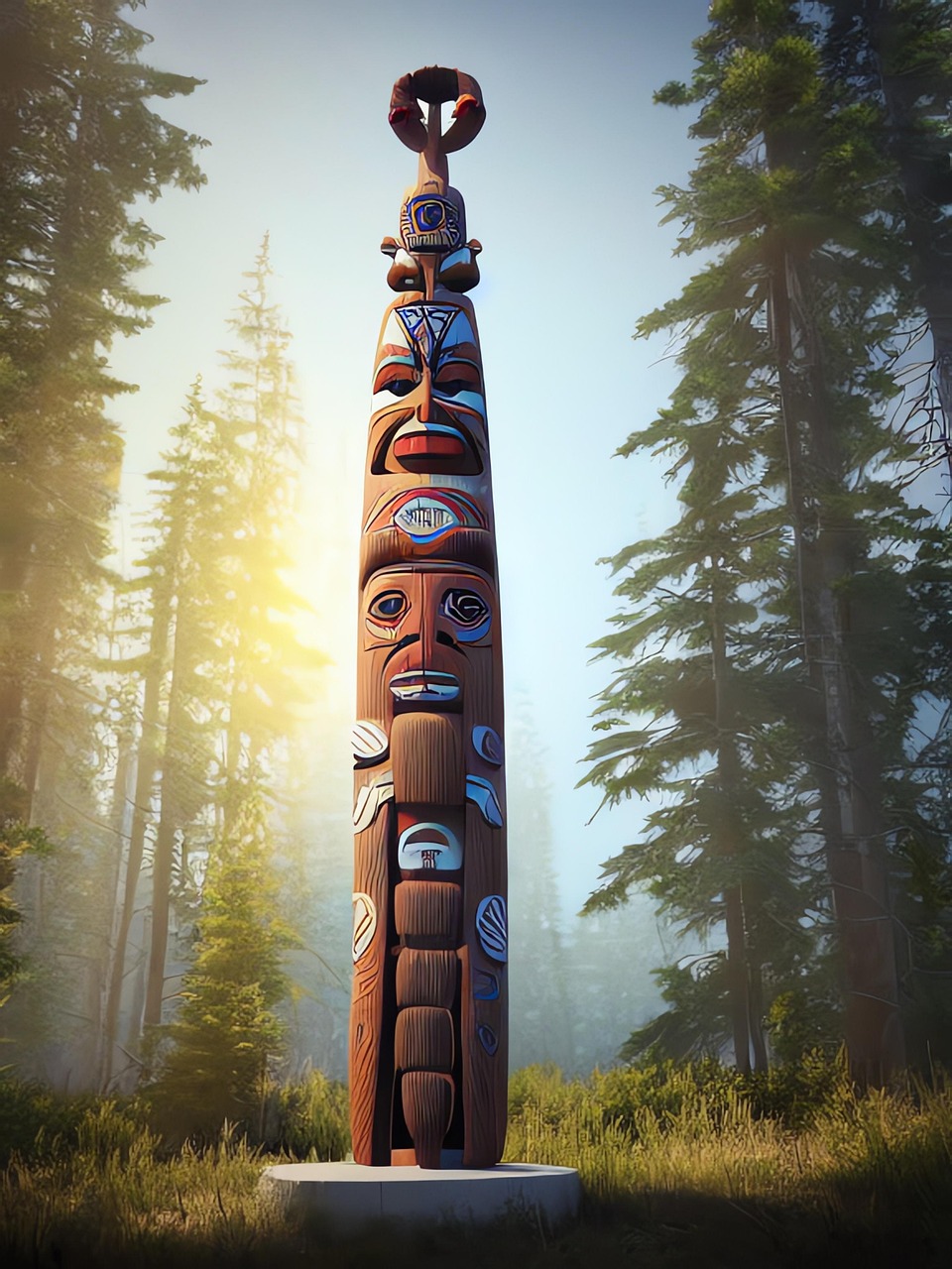 Les totems et symboles culturels : une histoire à raconter