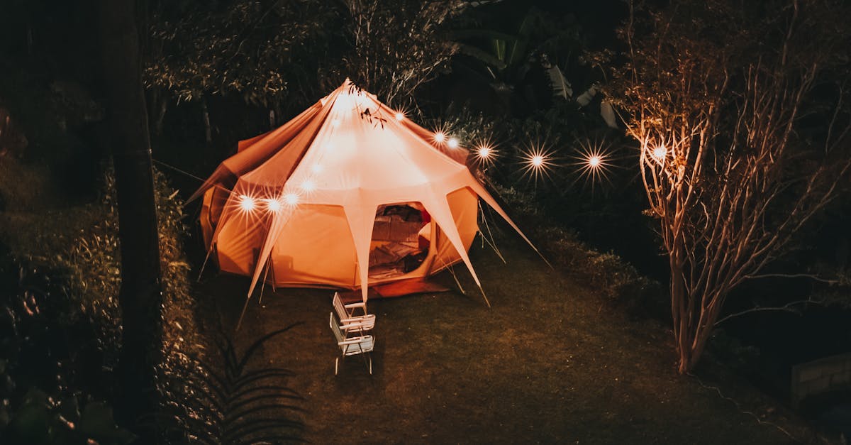 Glamping : une expérience de camping luxueuse en pleine nature